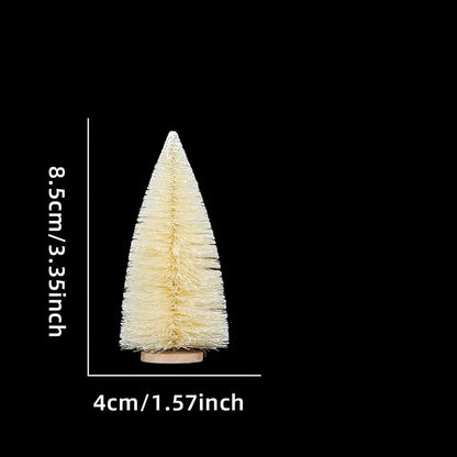 Miniature Christmas Tree – desktop decoration in three colours