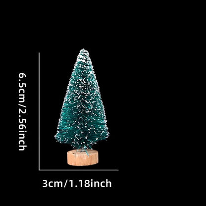 Miniature Christmas Tree – desktop decoration in three colours