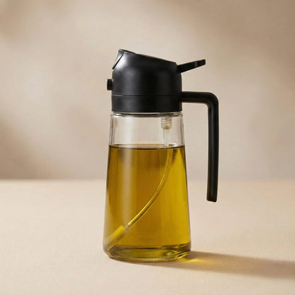 Oil Spray Bottle – two-function refillable dispenser for cooking