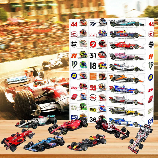 Race Car Advent Calendar – 24 Miniature Racing Models