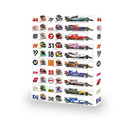 Race Car Advent Calendar – 24 Miniature Racing Models
