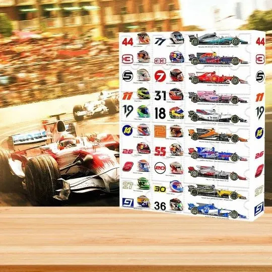 Race Car Advent Calendar – 24 Miniature Racing Models
