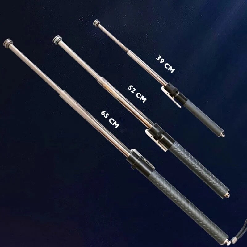 Retractable Walking Stick – self-defence ready, rust-resistant alloy
