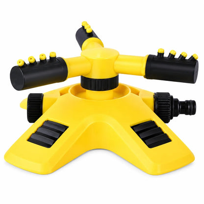 Rotating Sprinkler – 360° coverage, stable base, wide-area watering