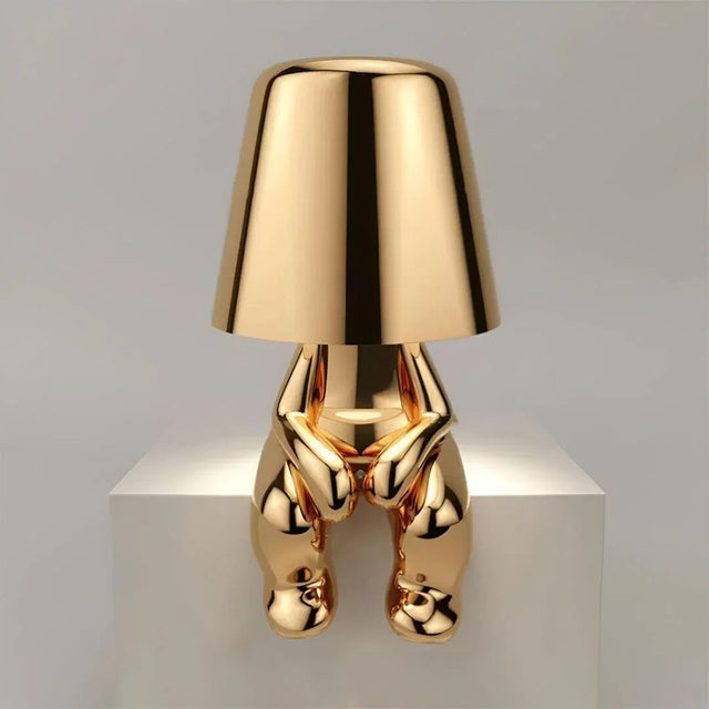 Sculptural Table Lamp – cordless rechargeable, touch dimming