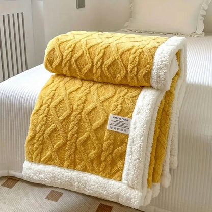 Sherpa Throw – reversible design, soft fleece, multiple sizes