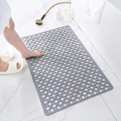 Shower Mat – non-slip suction cups, antibacterial TPE