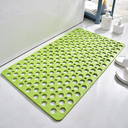 Shower Mat – non-slip suction cups, antibacterial TPE