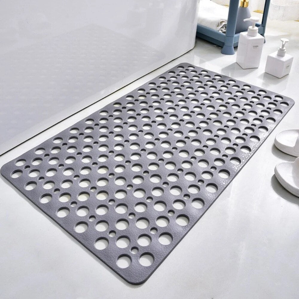 Shower Mat – non-slip suction cups, antibacterial TPE