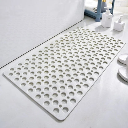 Shower Mat – non-slip suction cups, antibacterial TPE