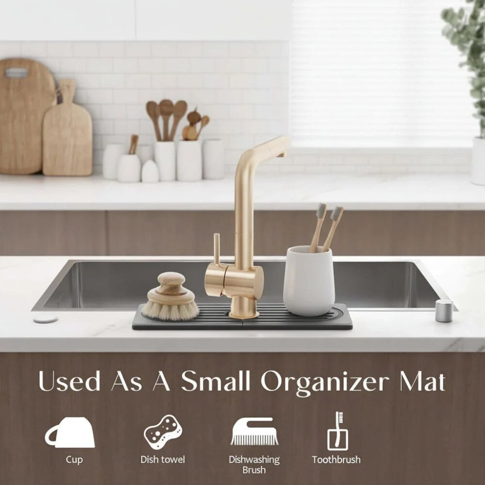 Sink Drying Mat – diatomite stone, quick water absorption