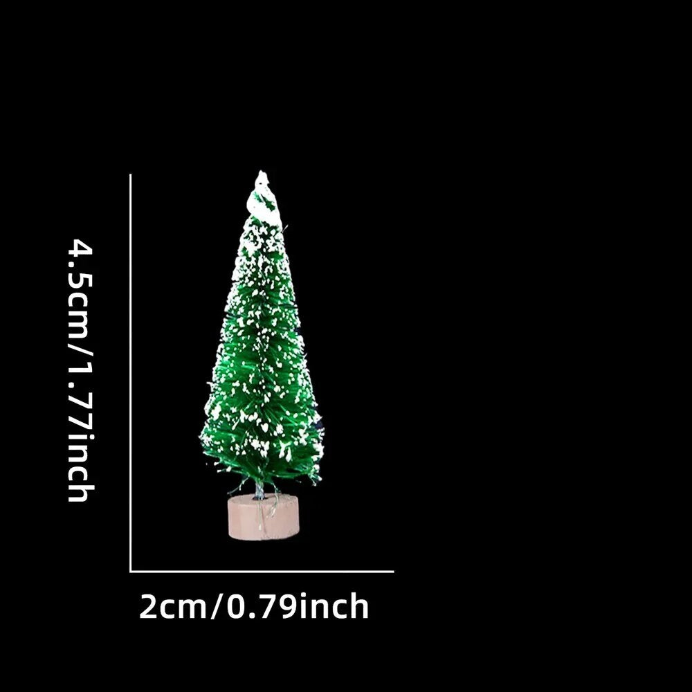 Sisal Christmas Trees – miniature festive decoration