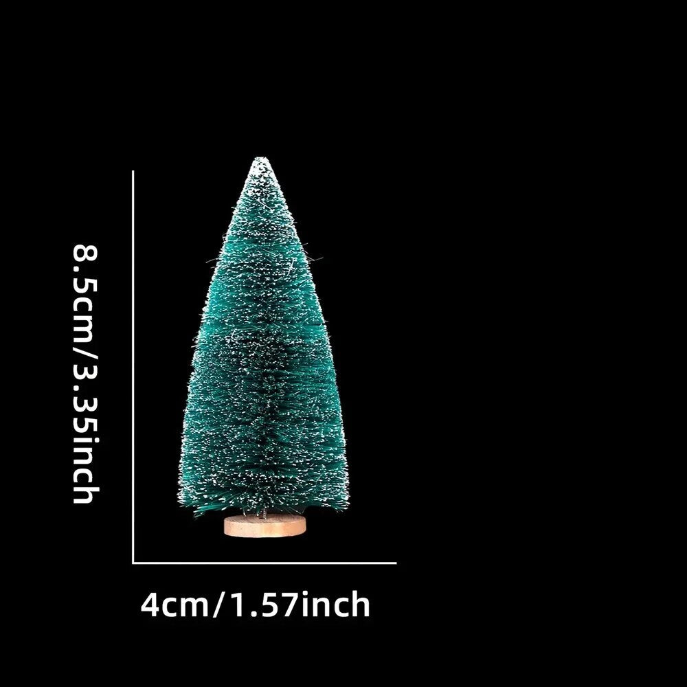 Sisal Christmas Trees – miniature festive decoration