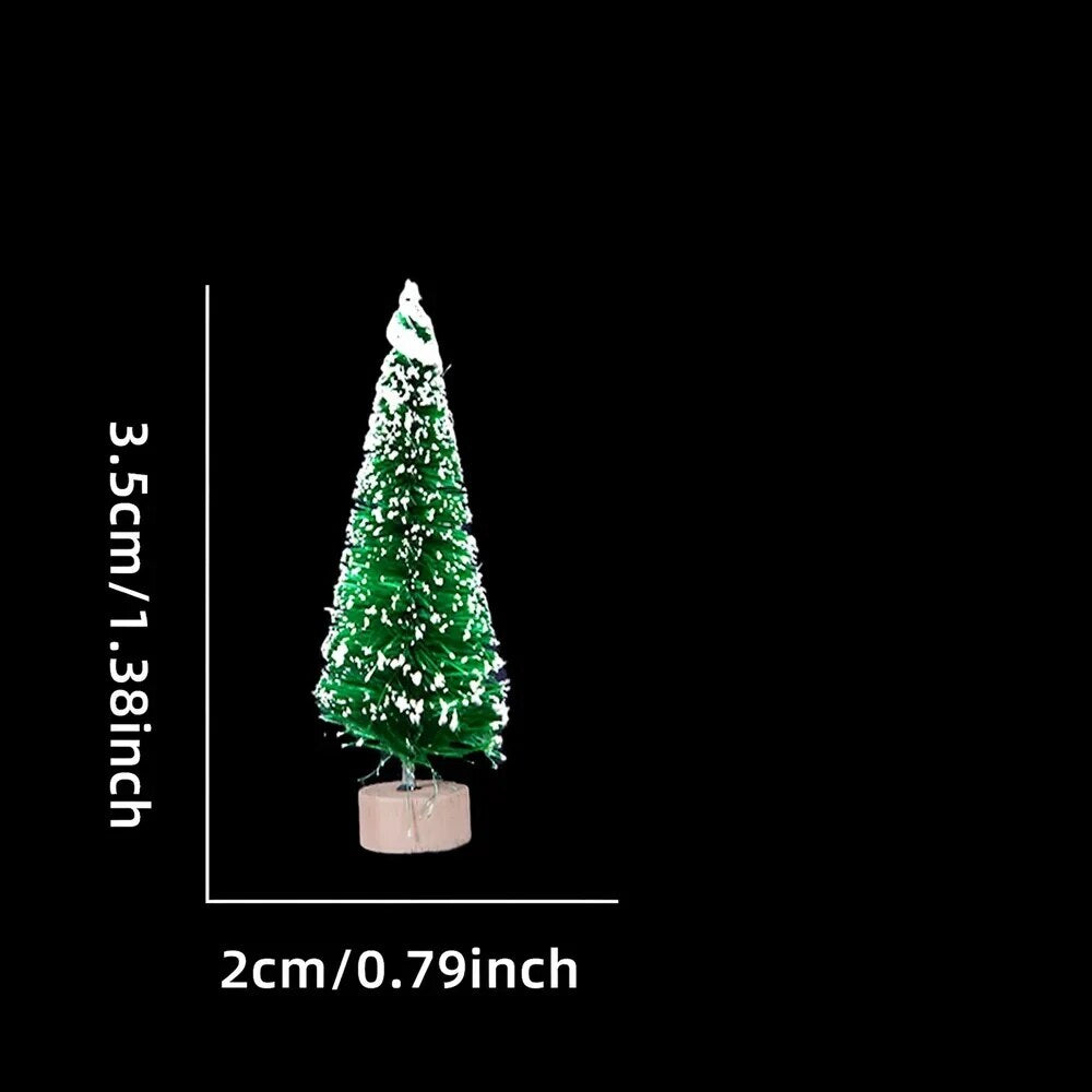 Sisal Christmas Trees – miniature festive decoration