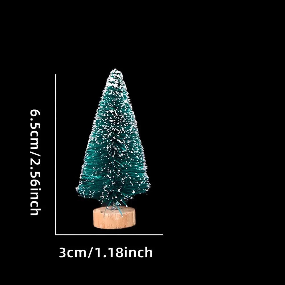 Sisal Christmas Trees – miniature festive decoration