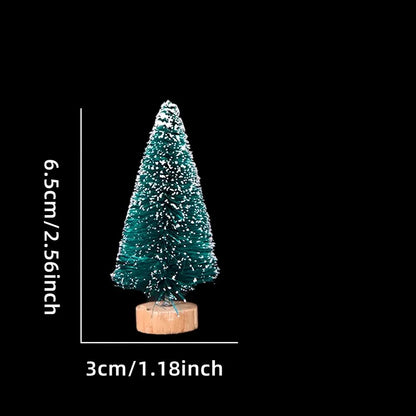 Sisal Christmas Trees – miniature festive decoration