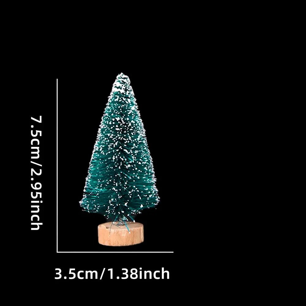 Sisal Christmas Trees – miniature festive decoration