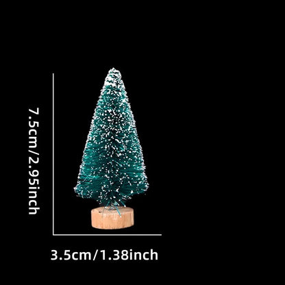 Sisal Christmas Trees – miniature festive decoration