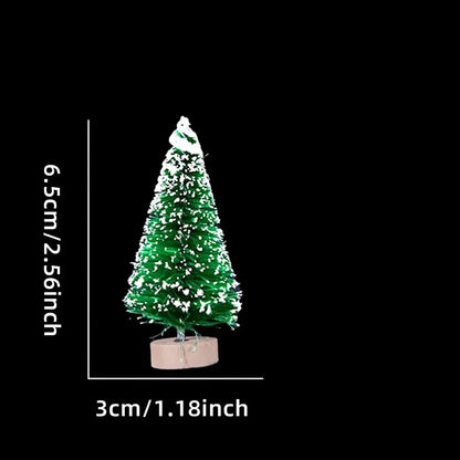 Sisal Christmas Trees – miniature festive decoration
