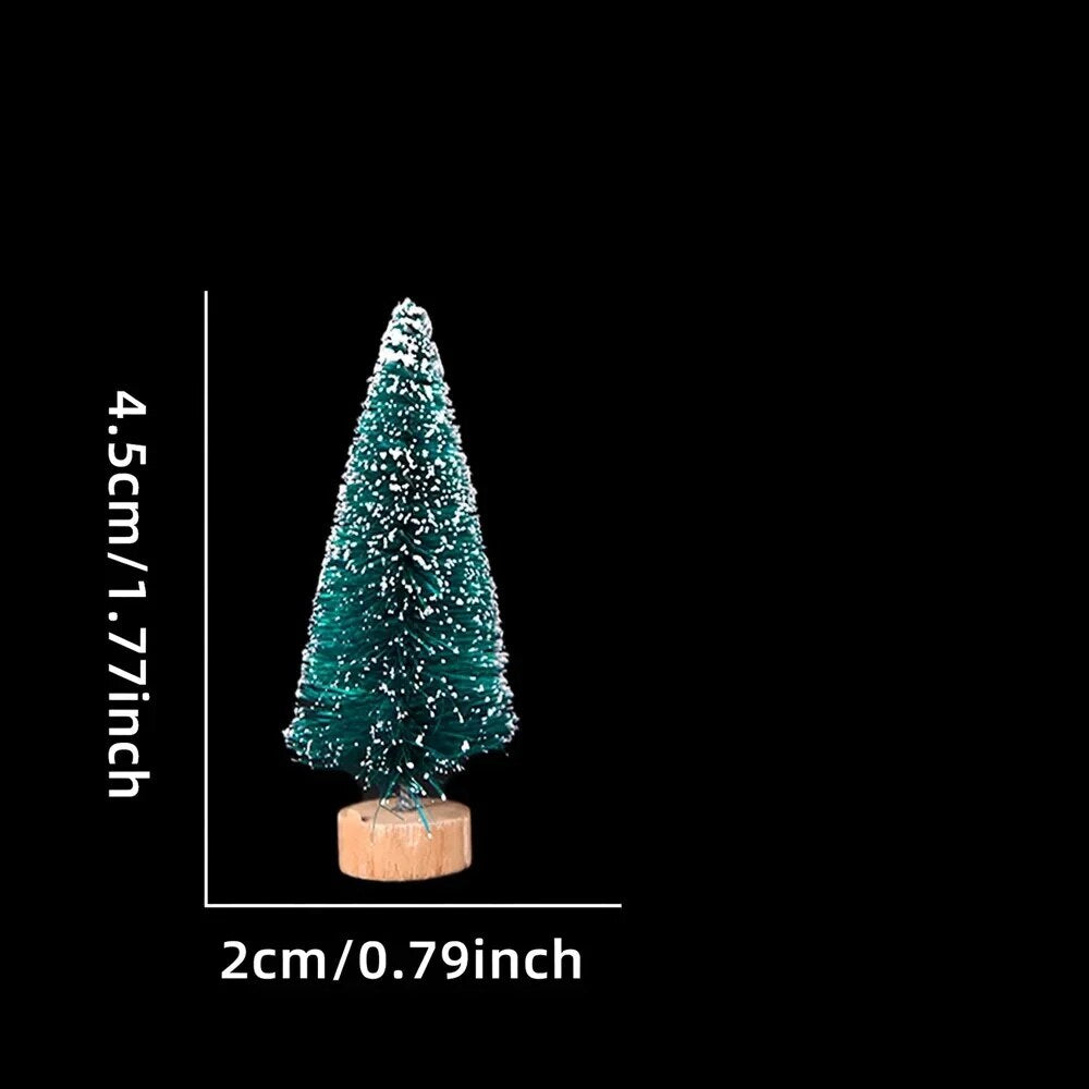 Sisal Christmas Trees – miniature festive decoration