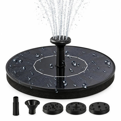 Solar Bird Bath Fountain – outdoor, sun-powered, low maintenance