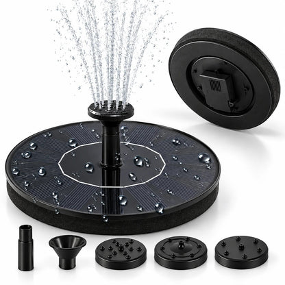 Solar Bird Bath Fountain – outdoor, sun-powered, low maintenance