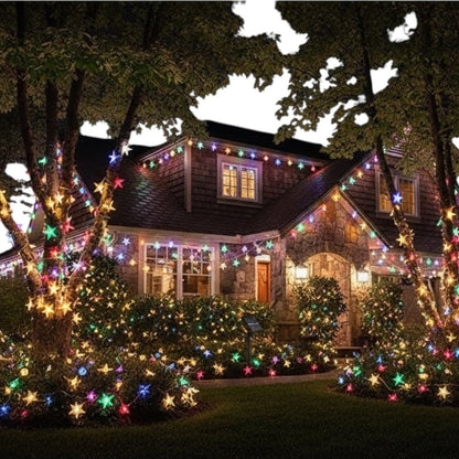 Solar Star and Globe Lights