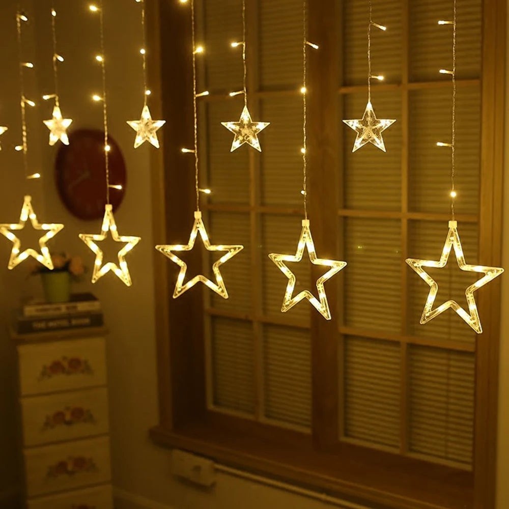 Star Curtain Lights
