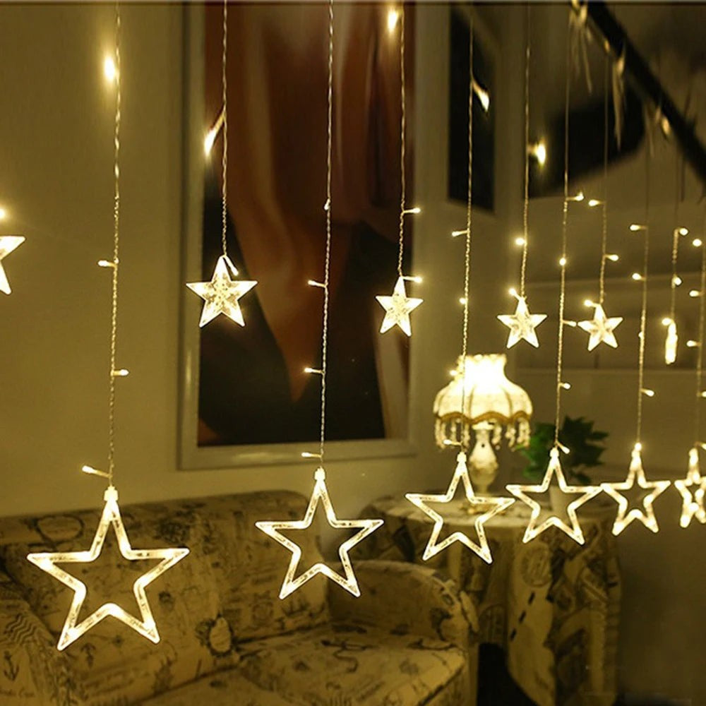 Star Curtain Lights