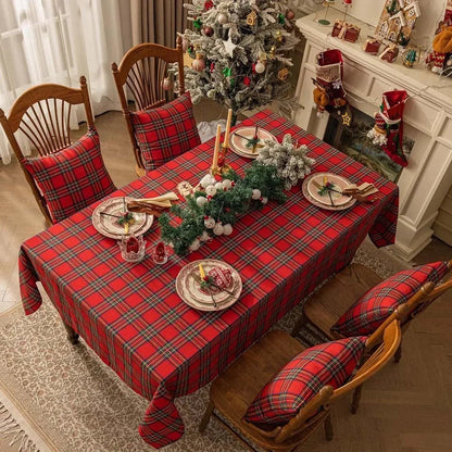 Tartan Christmas Tablecloth