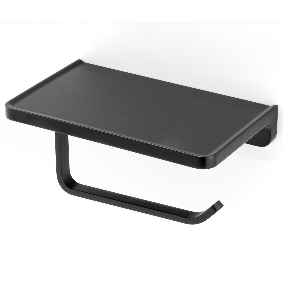 Toilet Roll Holder with Shelf