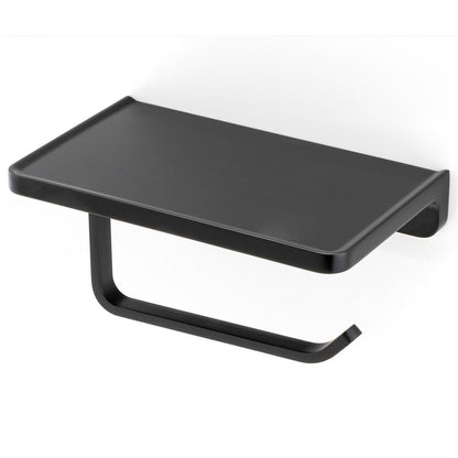 Toilet Roll Holder with Shelf
