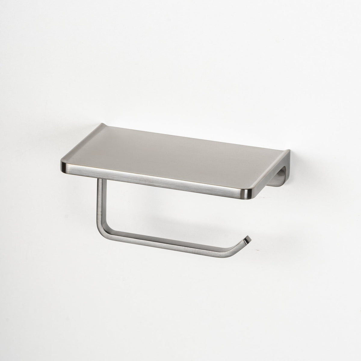 Toilet Roll Holder with Shelf
