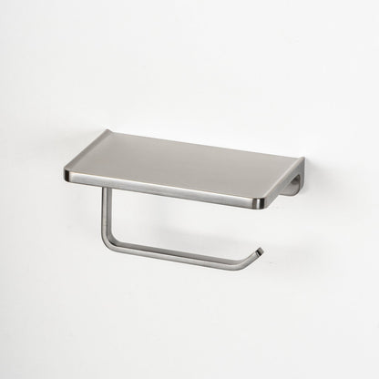 Toilet Roll Holder with Shelf