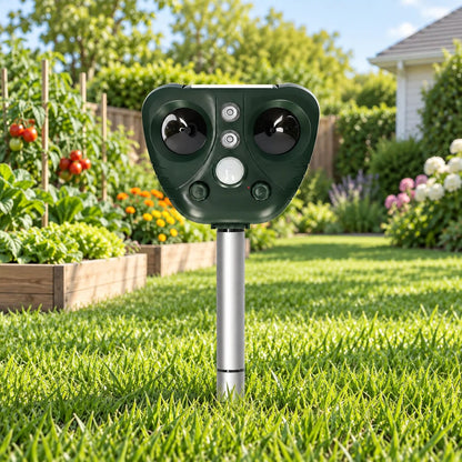 Ultrasonic Bird Repeller – solar powered, adjustable modes