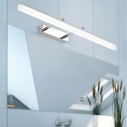 Vanity Light – LED wall fixture, adjustable head, three finishes