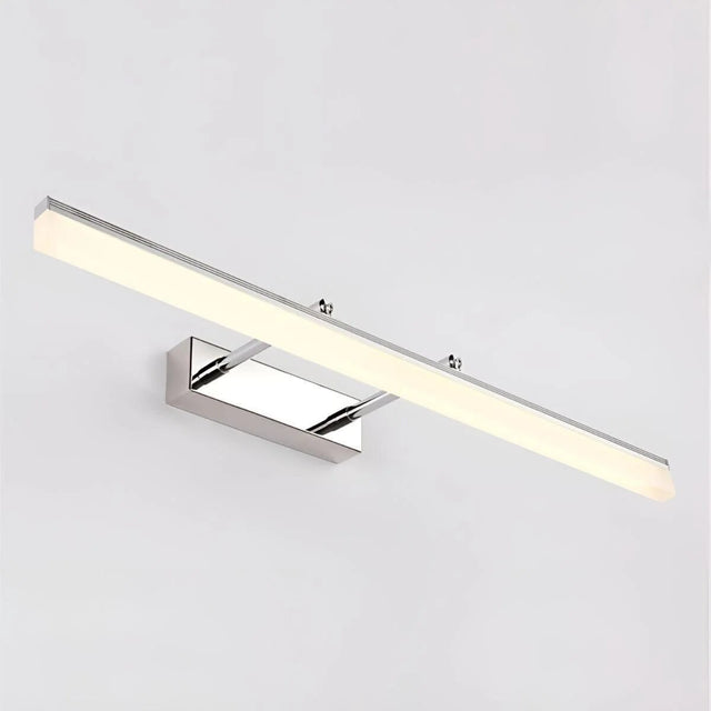 Vanity Light – LED wall fixture, adjustable head, three finishes