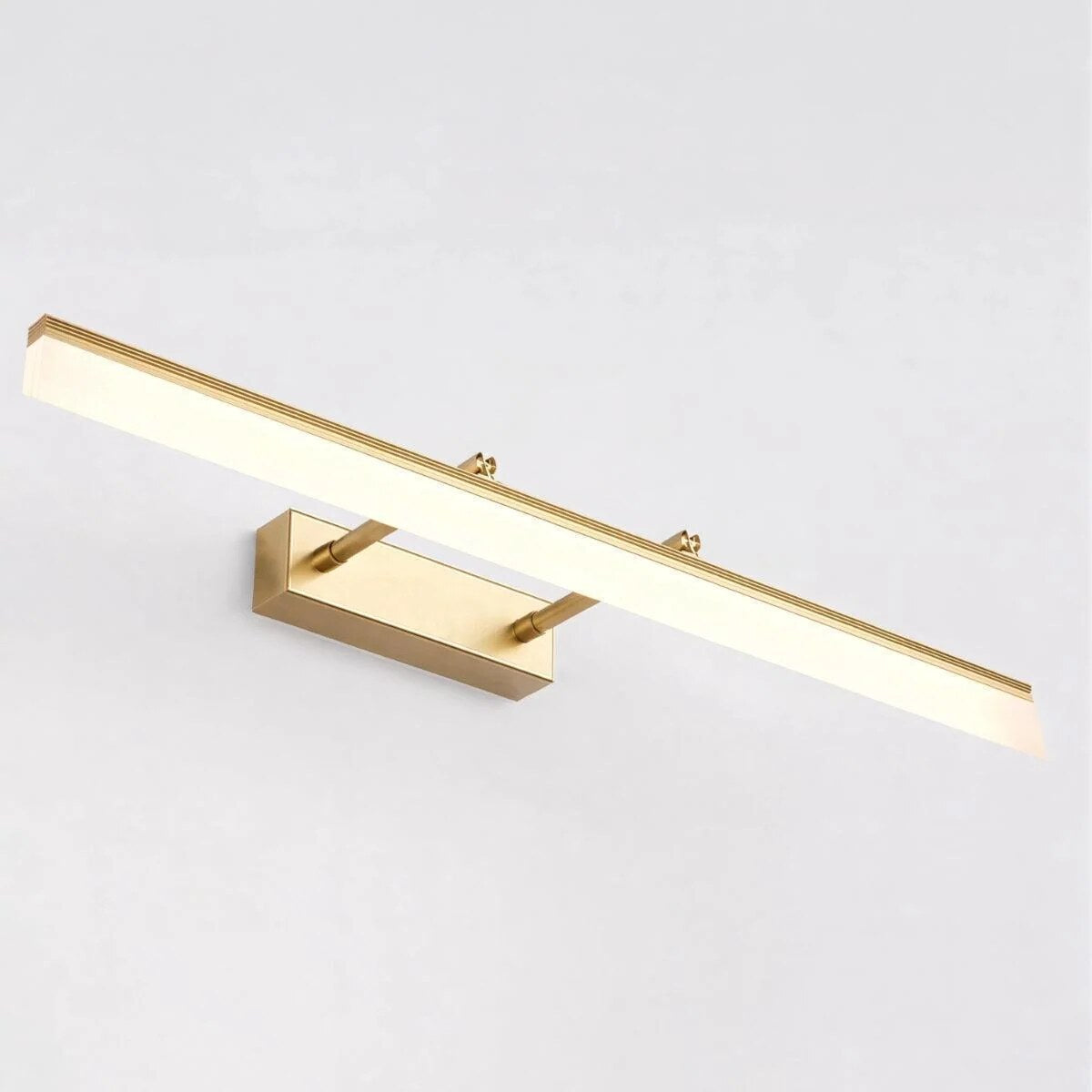 Vanity Light – LED wall fixture, adjustable head, three finishes