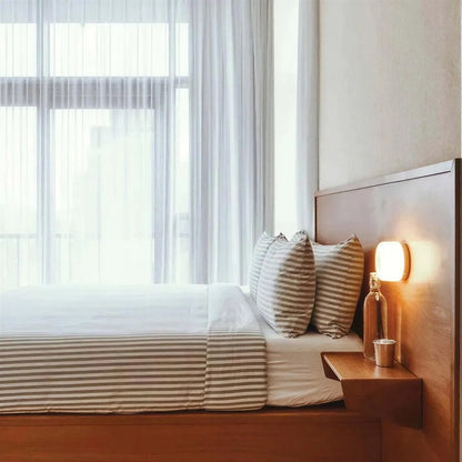Wall Light – dimpled acrylic, integrated LED, compact design
