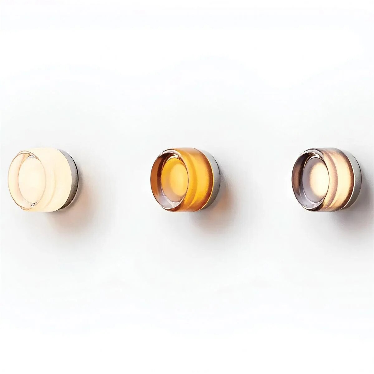 Wall Light – dimpled acrylic, integrated LED, compact design