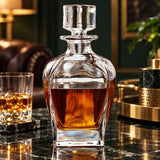 Whiskey Decanter – lead-free, includes glass stopper