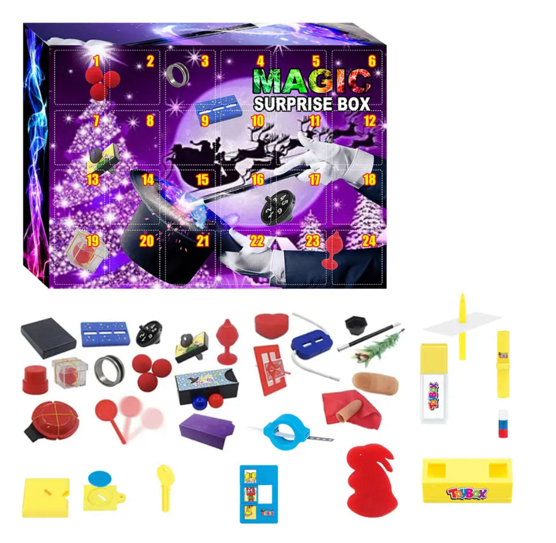 Magic Trick Advent Calendar 2026 – 24 Magic Tricks for Kids